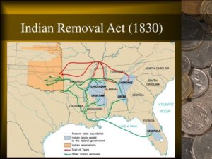 INDIAN REMOVAL ACT 1830